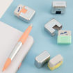 Picture of ERASER WITH SILVER PROTECTIVE CASE